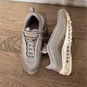 NIKE AIR MAX 97S COBBLESTONE SIZE 10